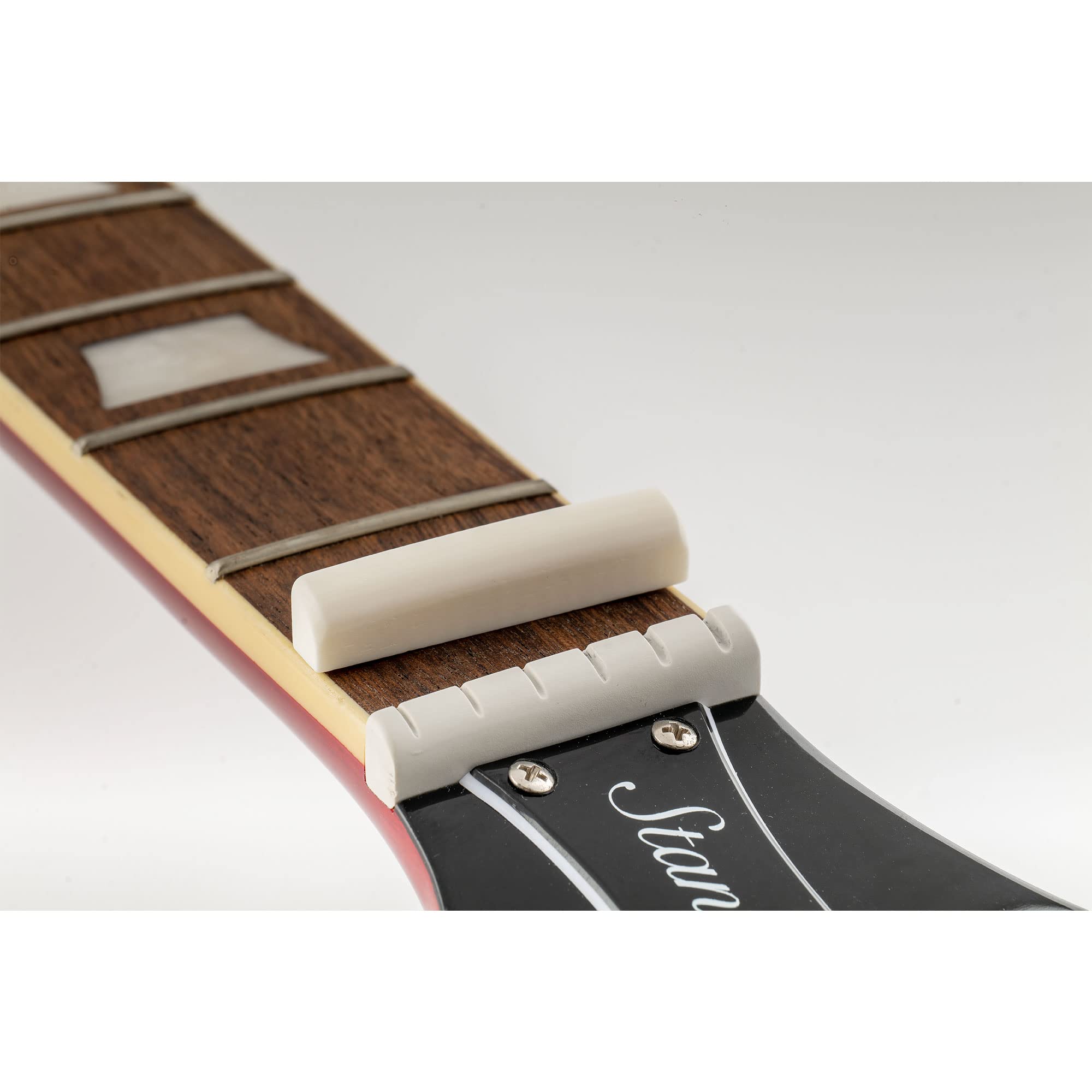 Amazon.co.jp: Musiclily 牛骨ナットブランクボーンナット材 ギブソン