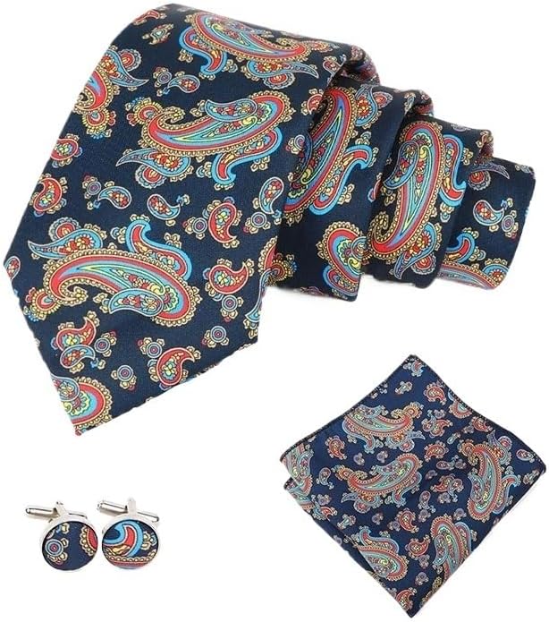 Tie Three-piece Suit Business Formal Wear Printed Embroidered Necktie