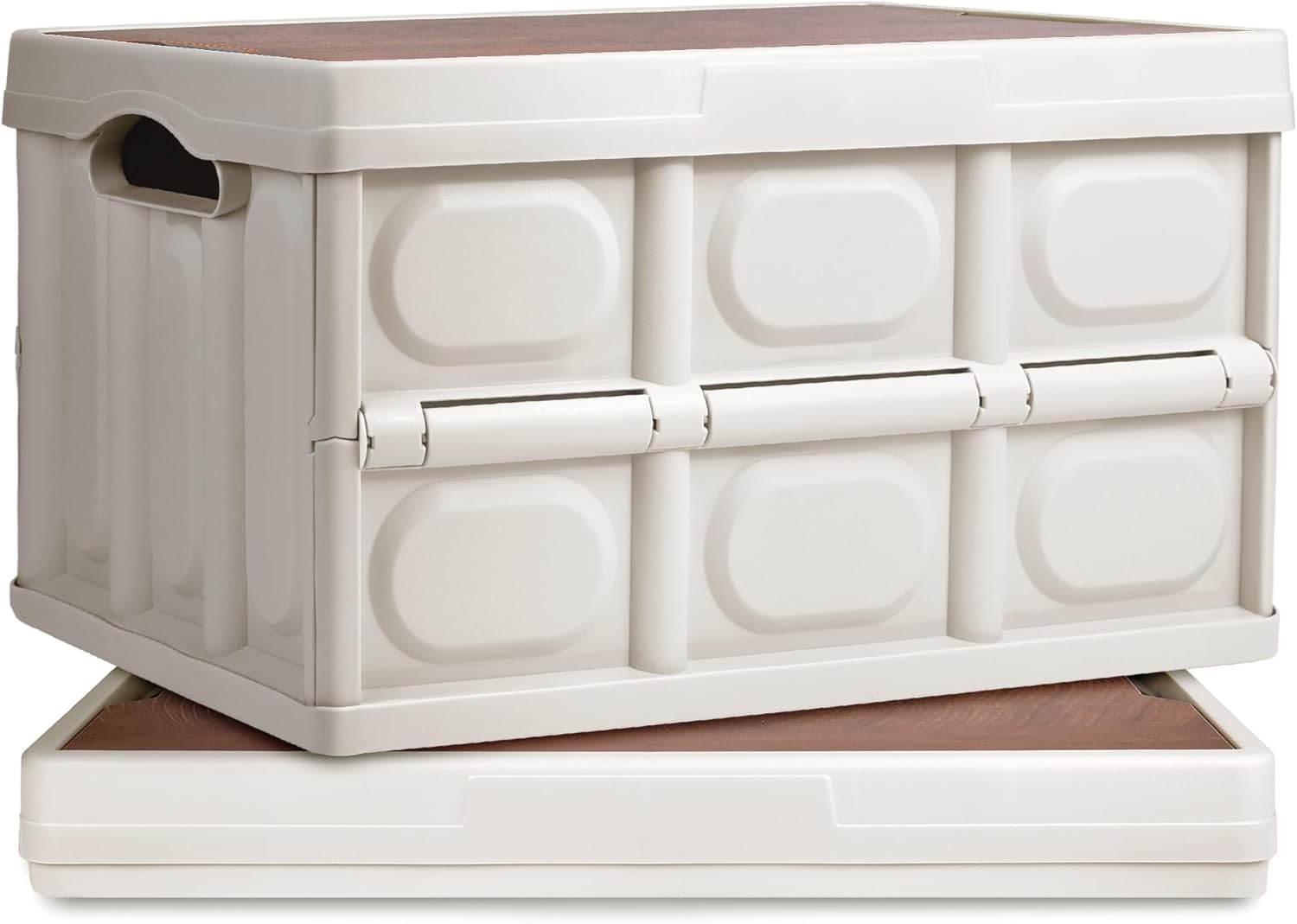 Renook 50L Collapsible Camping Storage Bins with Lid and