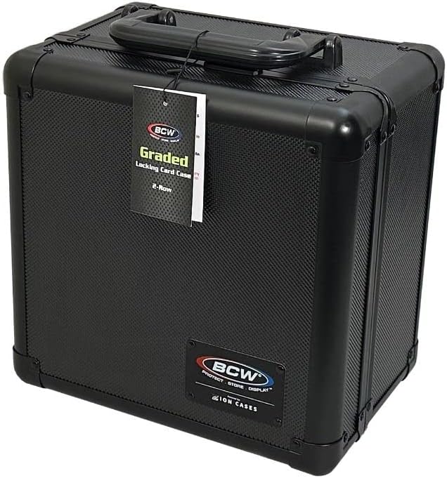 BCW 2 Row Graded Locking Case for Graded Cards Ultra