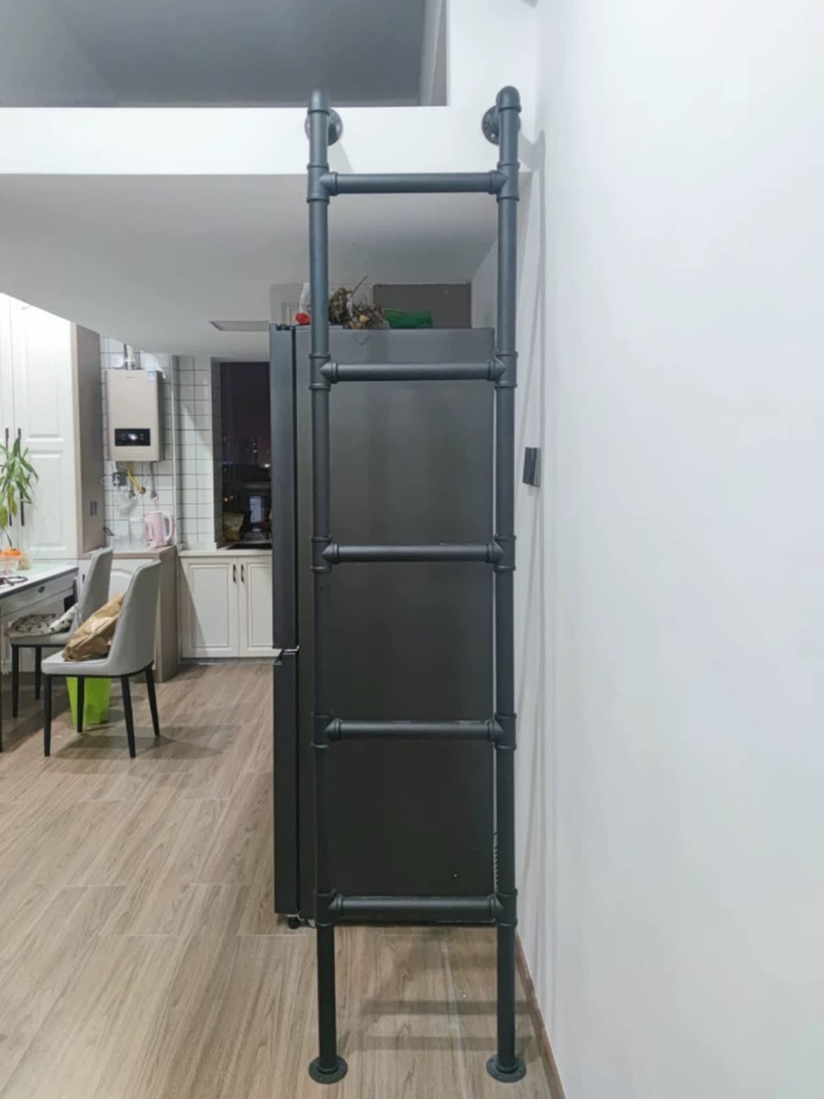 Escalera Para Litera O Altillo - Hierro, Altura Ajustable, Antideslizante, Soporta 150 Kg