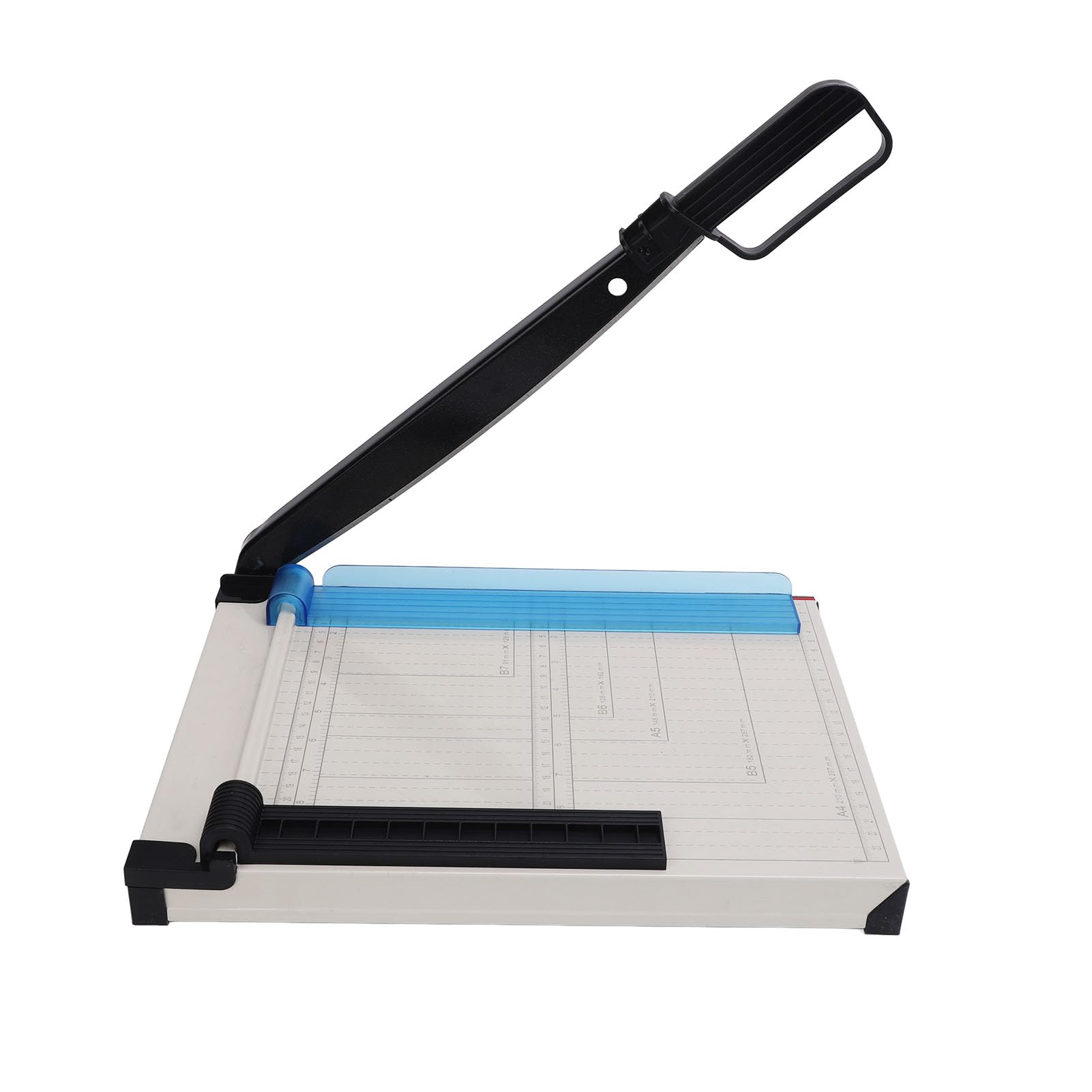 Taglierina manuale, taglierina da tavolo con lama in acciaio incisiva, strumento di taglio accurato per foto, cartoline, etichette, area di taglio 320 x 250 mm, include 3
