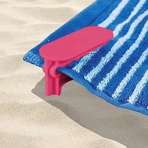 Miniatura 5 de Estacas de anclaje para exteriores, toalla de playatapete de pícnic, estacas de anclaje, paquete de 8 (azul)