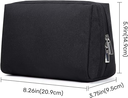 Miniatura 3 de FUNSEED Neceser de viaje para hombres y mujeres, organizador de afeitado portátil y duradero, kit de Dopp para artículos de tocador y accesorios de