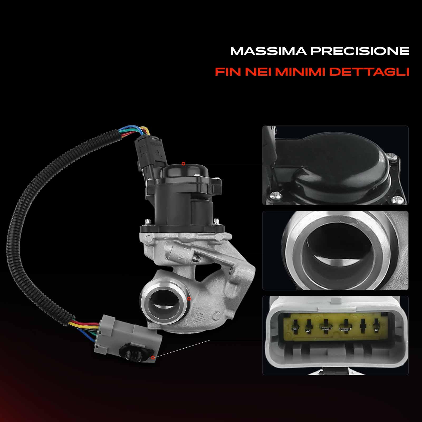 Frankberg Ricircolo dei gas di scarico della valvola EGR 3M5Q9D475DA | Compatibile con: V50 MW,C-Max DM2,C30,Focus II Stufenheck DA,S40 II 544,Focus C-Max,Focus II DA DP HCP,Focus II Turnier DA