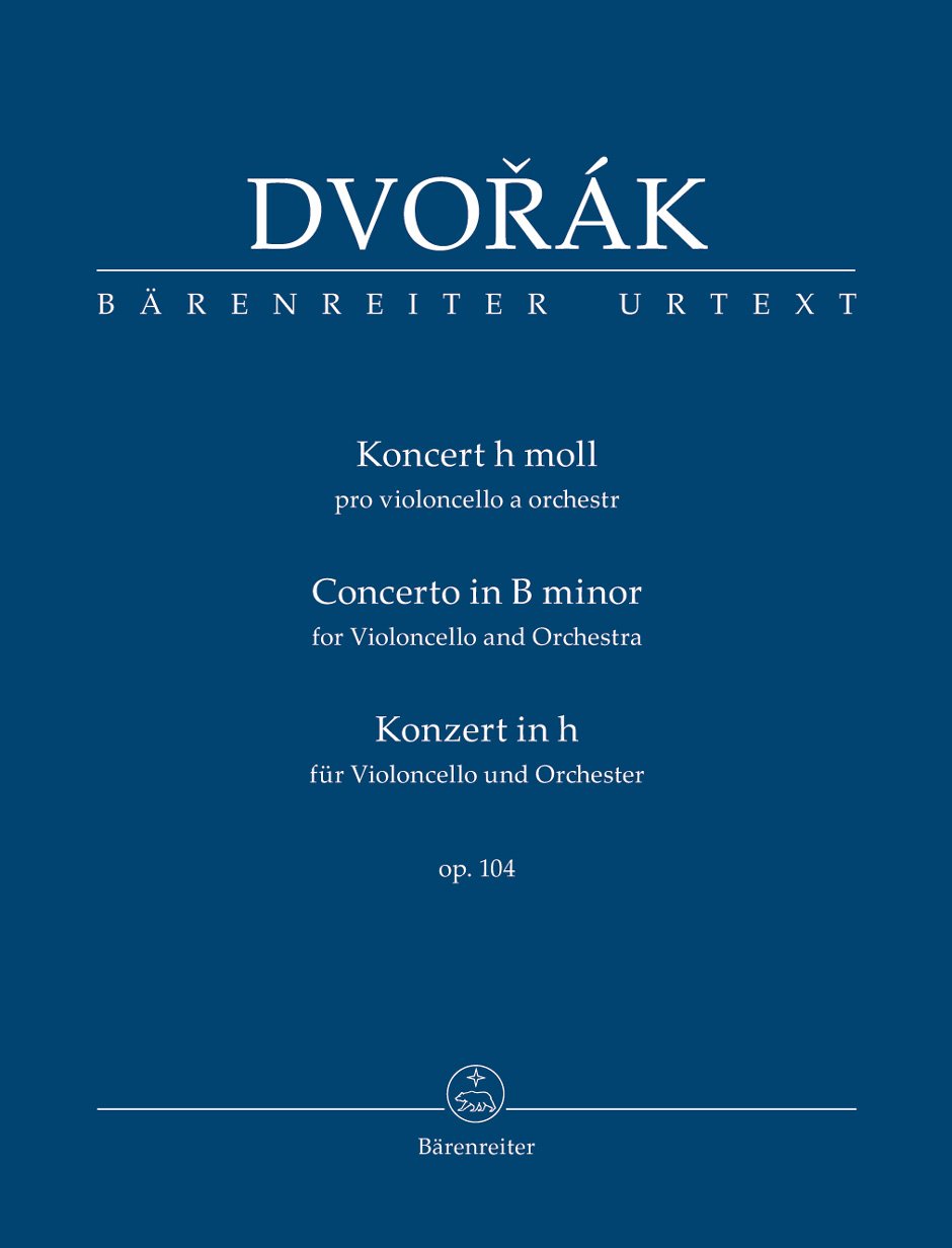 Konzert für Violoncello und Orchester h-Moll op. 104. Studienpartitur, BÄRENREITER URTEXT