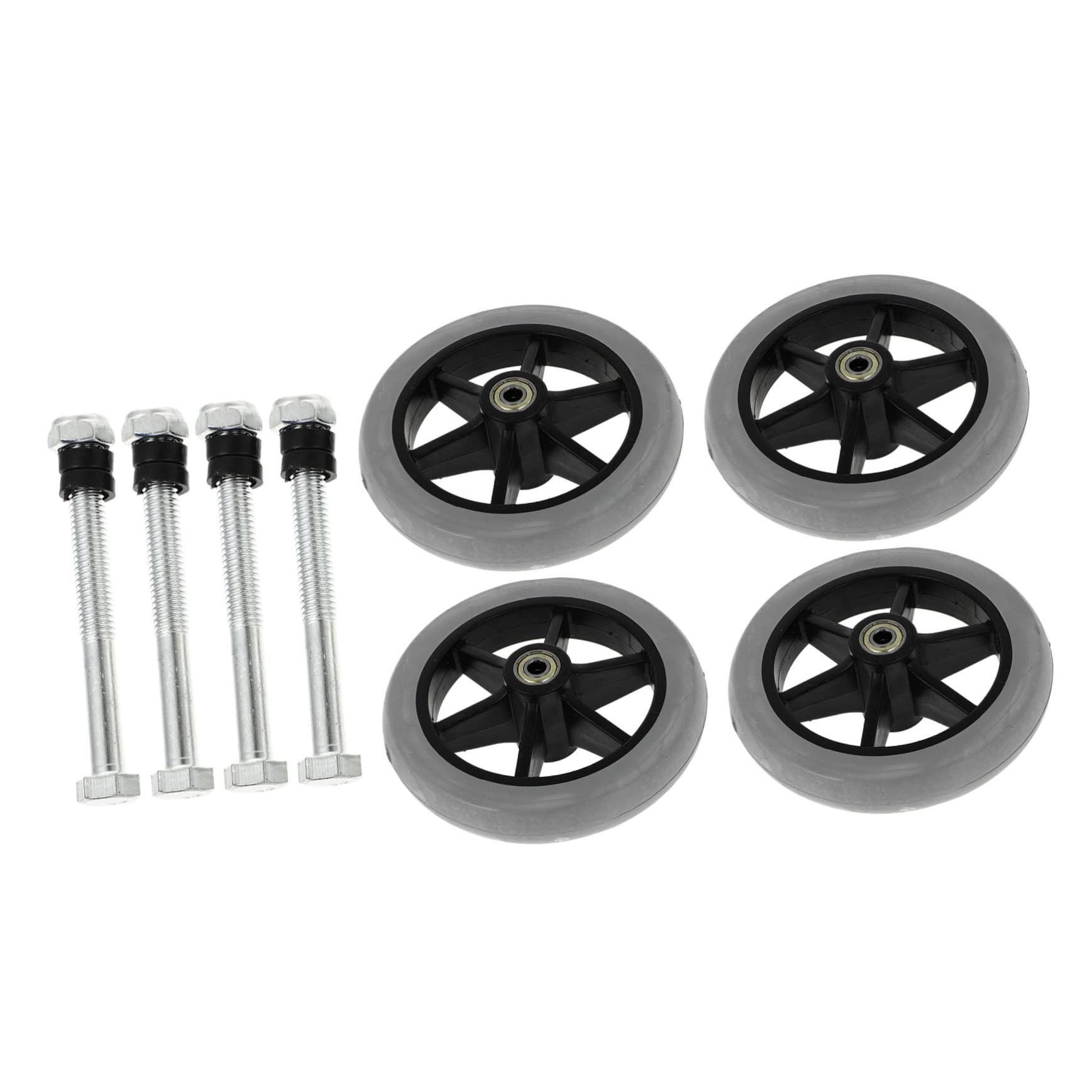 Rueda Delantera para Silla de Ruedas, Recambio 4 Pcs