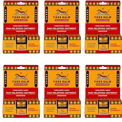 Tiger Balm Red Extra Strength Ointment 18 Gram - 6 per case.