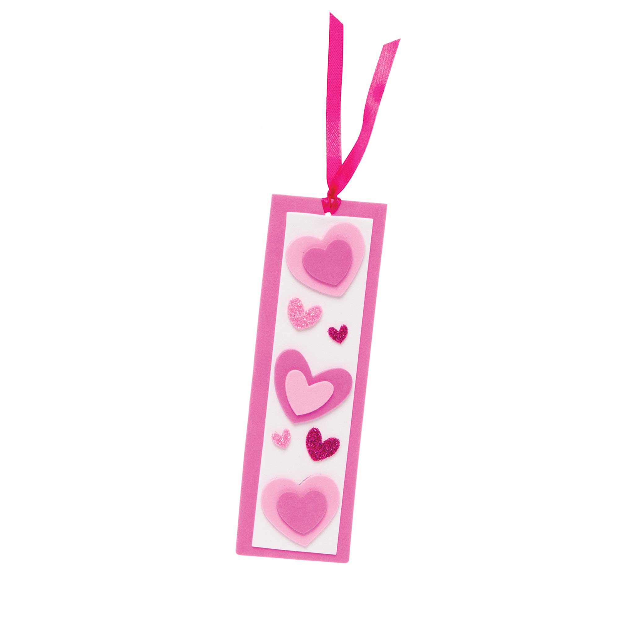 Baker Ross Segnalibri Di Pasqua Fai Da Te Per Bambini, Confezione Da 8 Kit Creativi Con Stickers E Glitter