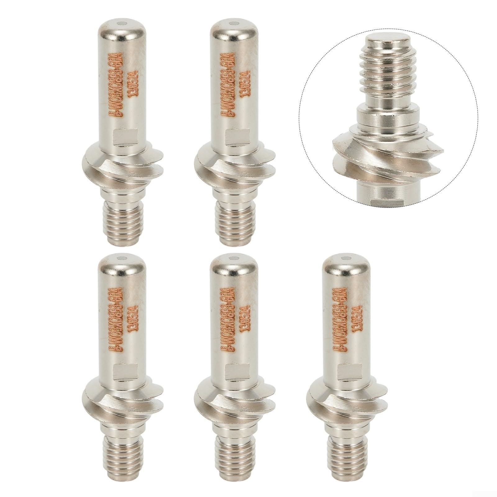 Lot de 5 électrodes de coupe plasma KP2845-1 pour LC105 Tomahawk 1538 W03X0893-60A
