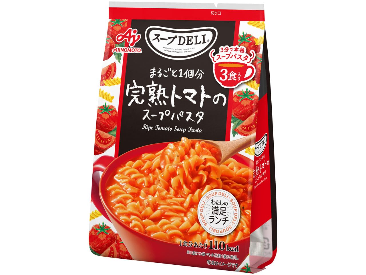 Amazon | 味の素 スープDELI 完熟トマト 3食入 袋 | Ajinomoto