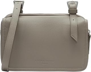 LIEBESKIND Berlin Damen-Umhängetasche „Mareike“ I Crossbody Bag aus Leder mit verstellbaren Schulterriemen I Schultertasche, großzügige Fächer mit Reißverschluss I Shoulder Bag