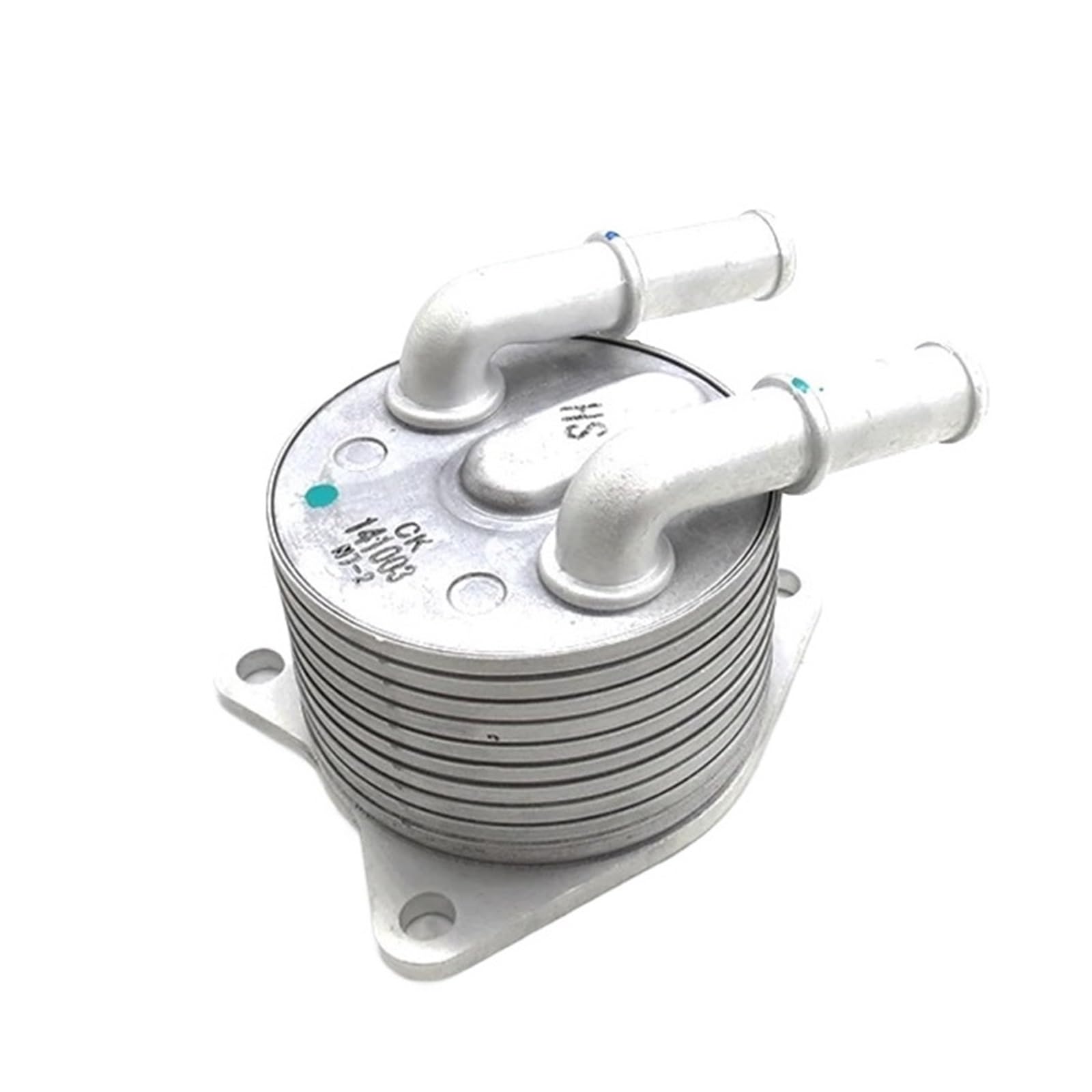 Aweudnhi New Model Engine Radiator At6 Transmission Gearbox Aluminum Oil Cooler 9807979380 227571 Fit For Citroen C5 C4 For Peugeot 3008 408 508 Car Oil Cooler Kit(New Model)