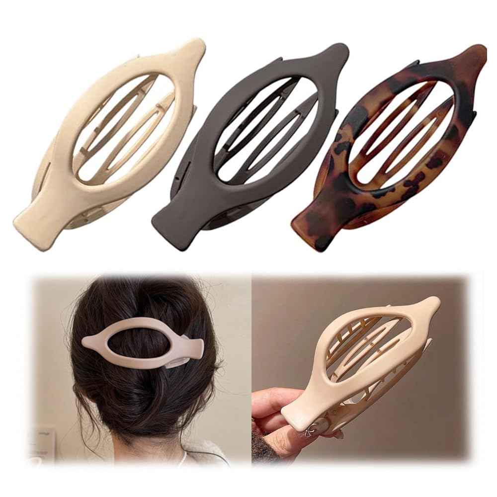 Duckbill Hair Clips Duck bill HairClips for Thick or Thin Hair Flat Hair Clips for Women Set B