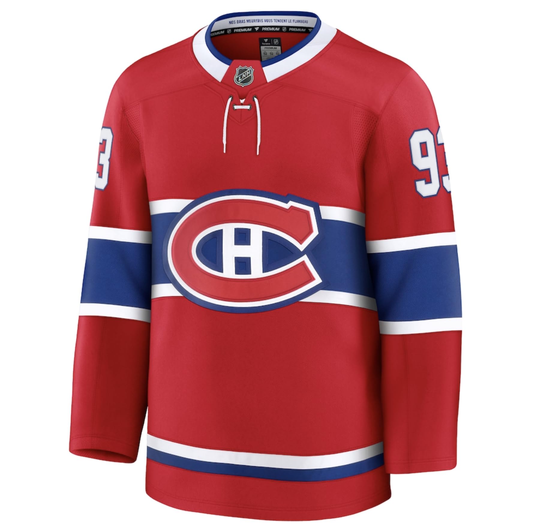 Fanatics Ivan Demidov Montreal Canadiens Home Premium Jersey - Red - 3