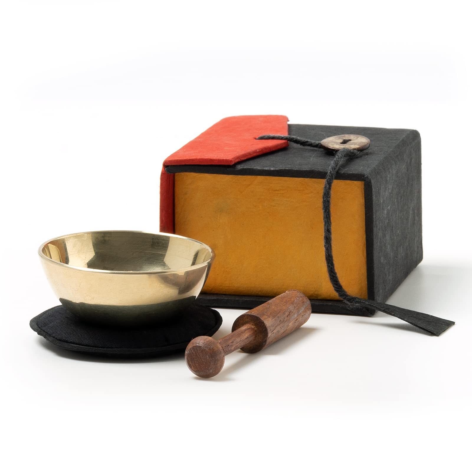 Campana tibetana, mini set regalo con scatola colorata -5078-