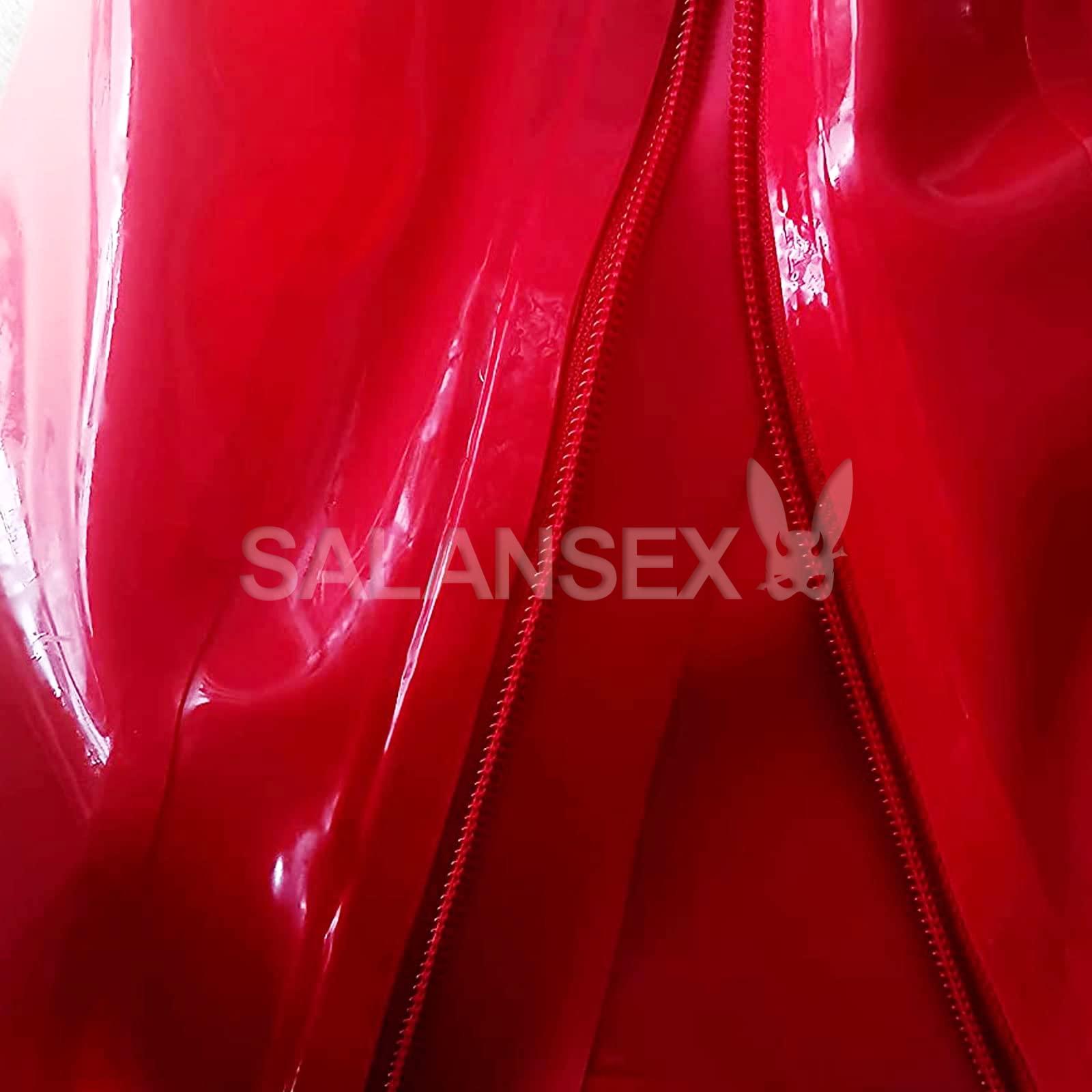Latex Kapuze mit Zöpfen, Full Cover mit Reißverschluss für Meister, Königin, Sex, BDSM, Party, Cosplay, Urlaub