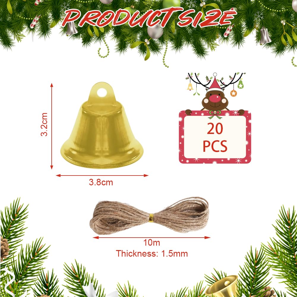 Lot 600 Mini Clochettes Dorées 6 Mm – Idéales Pour Bricolage Noël, Bijoux & Décorations Festives