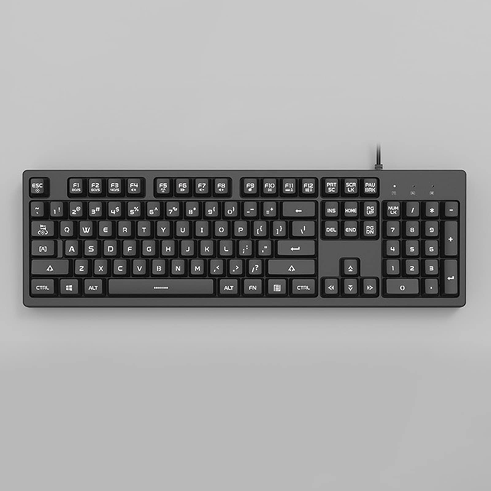 ADITAM Adattatore 104 Tasti Rosa Interruttore a Pulsante Tastiera Meccanica da Gioco in Crescita per Ufficio per periferiche per Computer DKS100 Double The Comfort