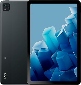 HMD T21 | Android 13| Up to 3-Day Battery Life | 10.36" HD Display | 4/64GB | 18W Fast Charge | 8MP Rear Camera | 8MP Front Camera | US Version | Black Steel