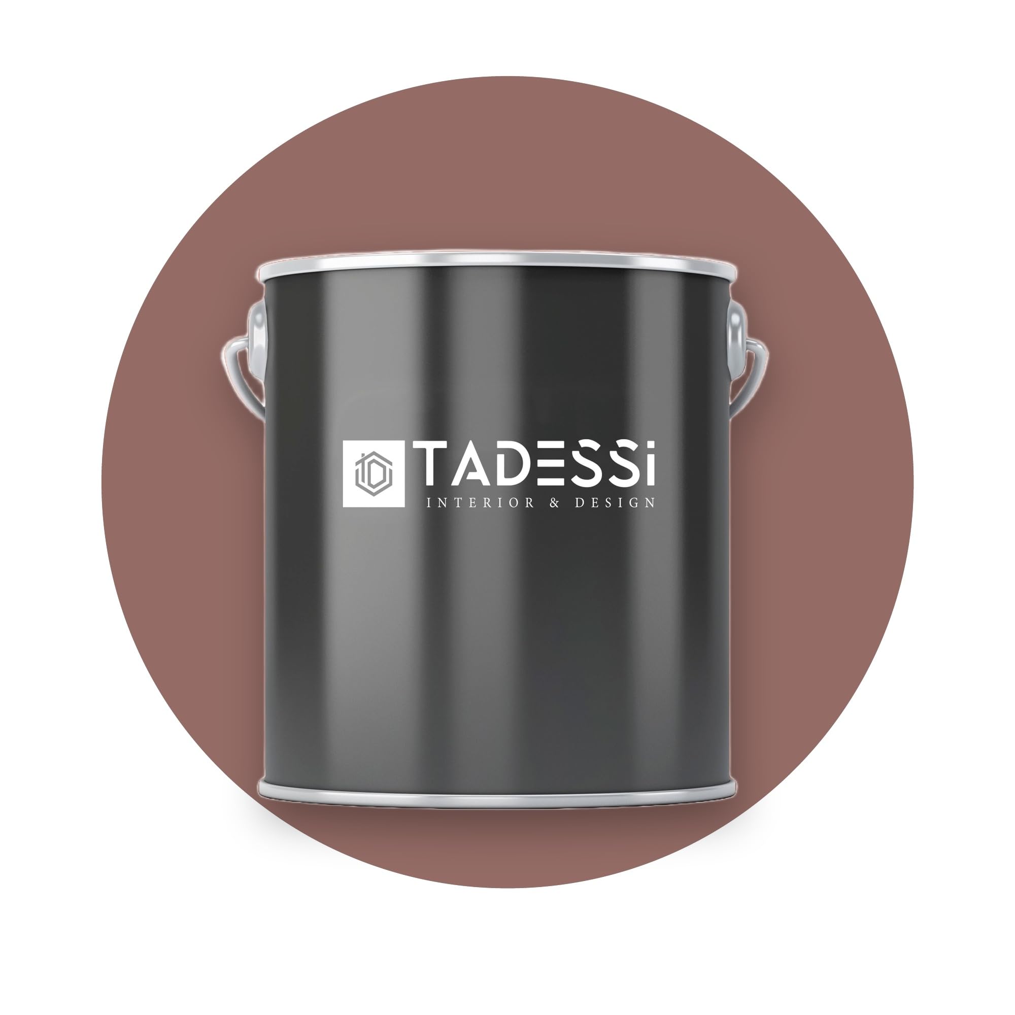 TADESSI Wall Select Wandfarbe Braun - Zimt, matt