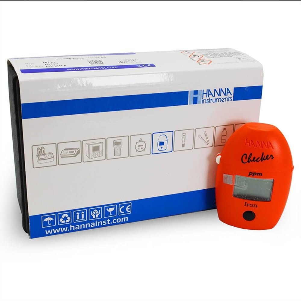 shukkoママ様決済専用商品　【美品】HANNA HI721 鉄分 Iron Iron Colorimeter Checker® HC - HI721
