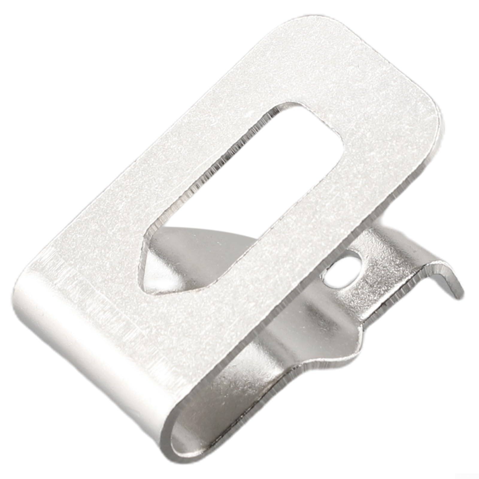 Paquete de 2 ganchos de clip de cinturón de acero plateado compatibles con taladro DeWalt de 18 V 20 V DCD785C2 DCD780C2 modelos de llave de repuesto N268241 N169778 de 45 x 28 mm con tornillos