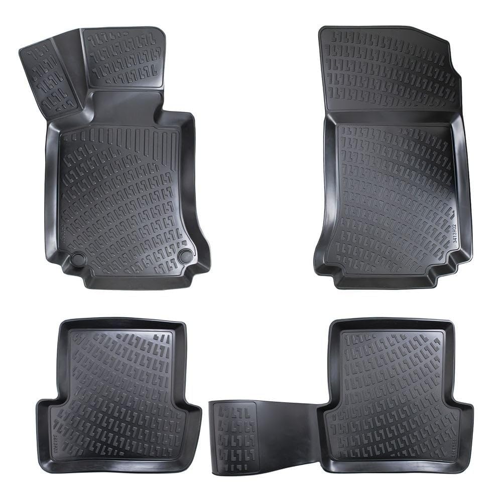 Rizline Mercedes CLK C209 2002-2010 Uyumlu 3D Havuzlu Paspas