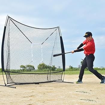 黒澤さん　バッティングネット 練習用ボール付き 野球 練習 ネット 硬式 軟式M号・J号 ソフトボール対応 2.1×2.1m
