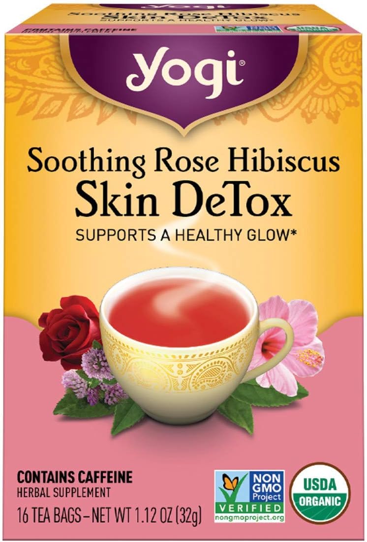 Yogi Herbal Tea for Skin Detox - 16 ea