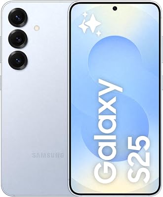 Samsung Galaxy S25 512GB Teléfono Móvil con IA, Galaxy AI, 12GB RAM, Cámara 50MP, Dual SIM, IP68, Garantía del Fabricante 3 Años + 1 Año Extra, Color Azul (Versión Española)