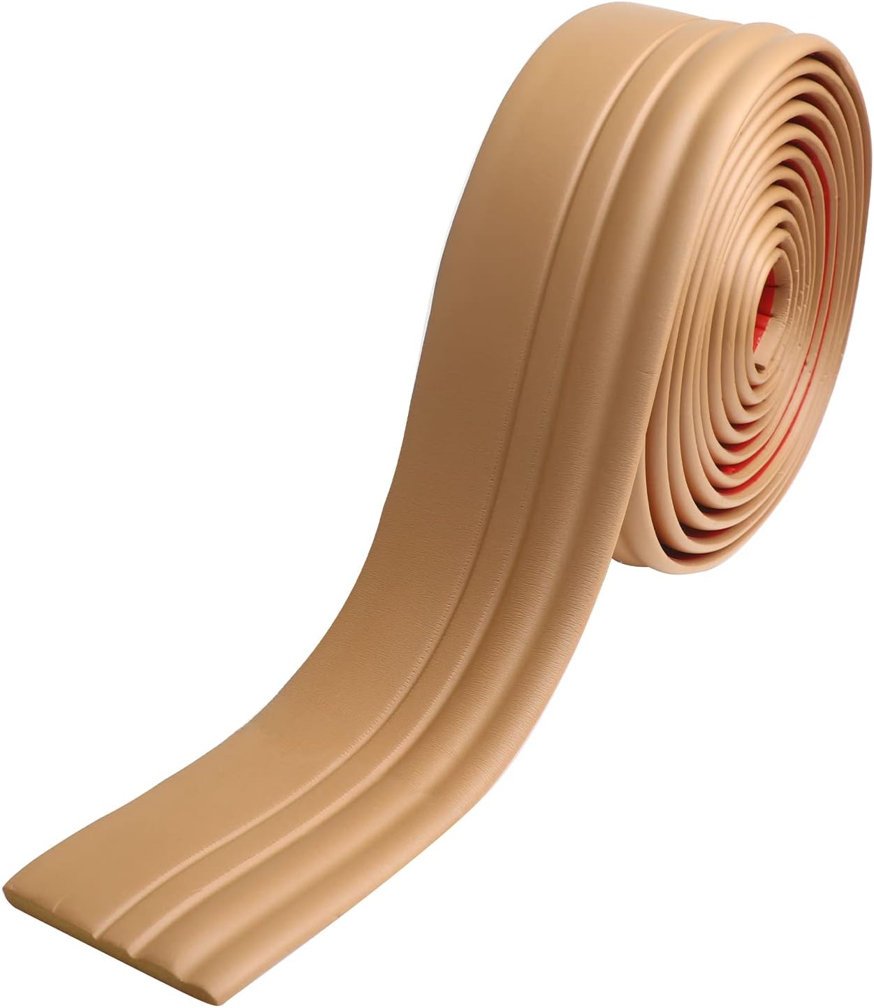 Duzzy Flexible Baseboards Molding Trim, Rubber Self