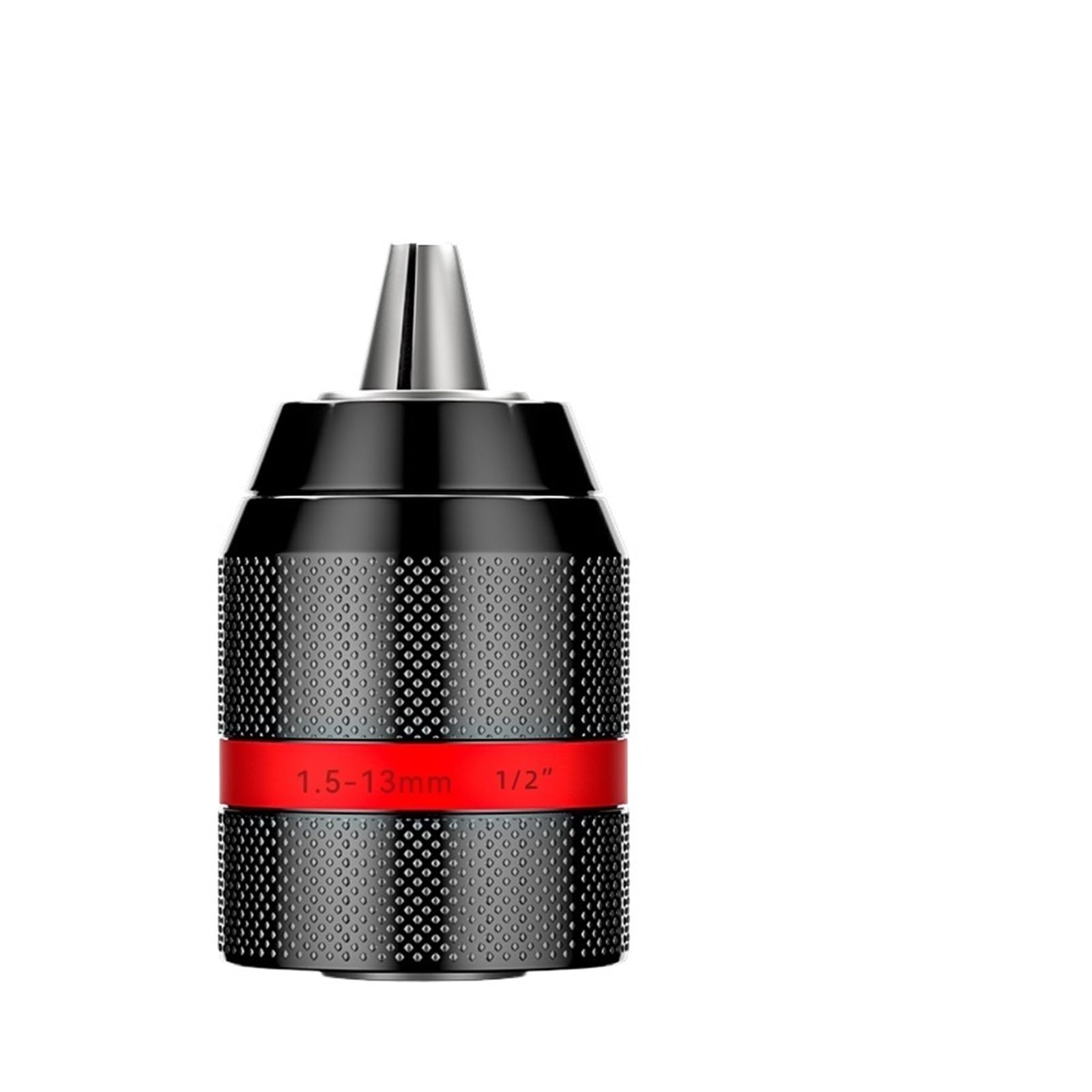 Keyless Drill Chuck Quick Change Conversion Adapter 1/2 3/8 Unf Mount 2~13mm 0.8~10mm Self-Tighten Screwdriver Drill Bits Chucks(1.5-13mm)