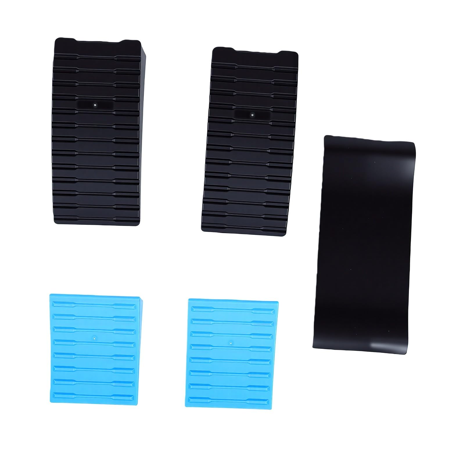 Alomejor Cales de Nivellement RV 35000 Lbs Capacité Antidérapant avec Sac