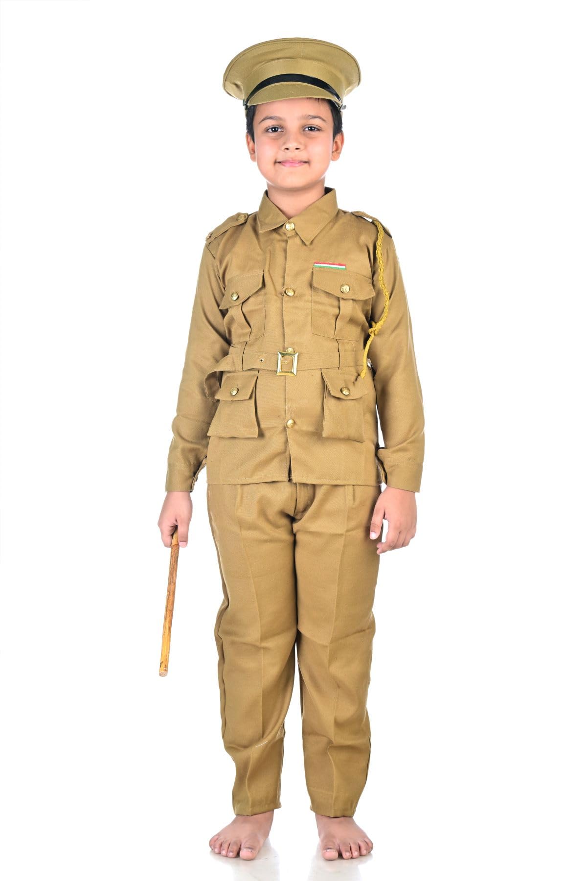 BookMyCostume Indian Police Commissioner Profession Community Helper Kids Fancy Dress Costume 4-5 years (B08KT8DF5N) Amazon Price History, Amazon Price Tracker