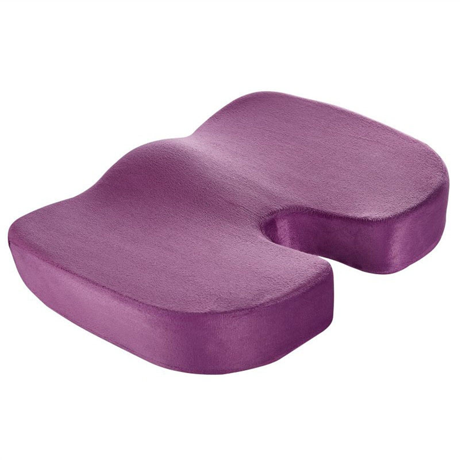 Cuscino del Sedile in Gel; Cuscino per Coccige in Memory Foam per Dolore al Coccige Sedia da Ufficio Cuscino per Seggiolino Auto Cuscino per Sedile Antidolorifico