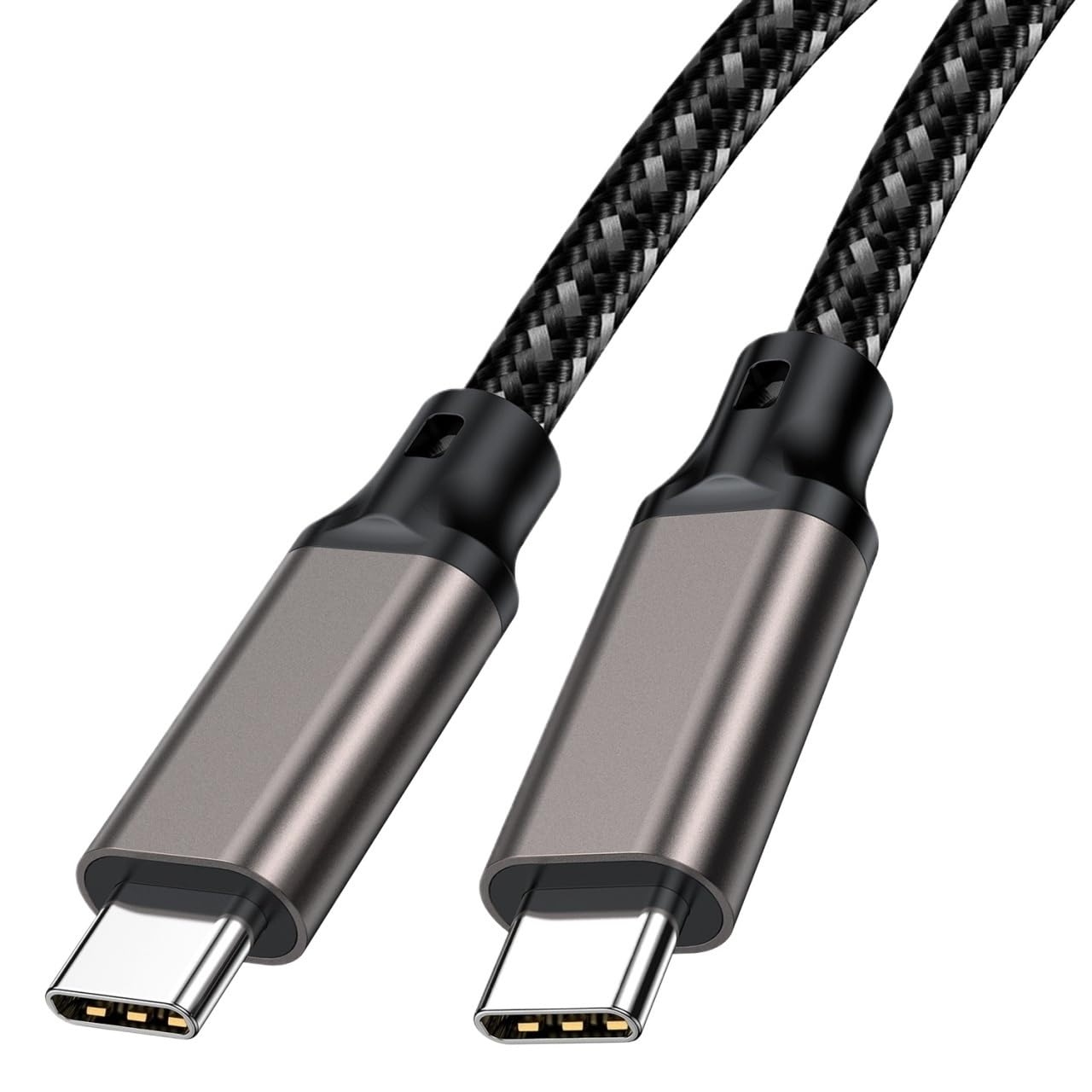 Cavo USB 3.2 Gen 2 5A 240W Tipo C 8K @ 60Hz Video HD 20Gbps USB-C Cavo di sincronizzazione dati (30 cm, nero)