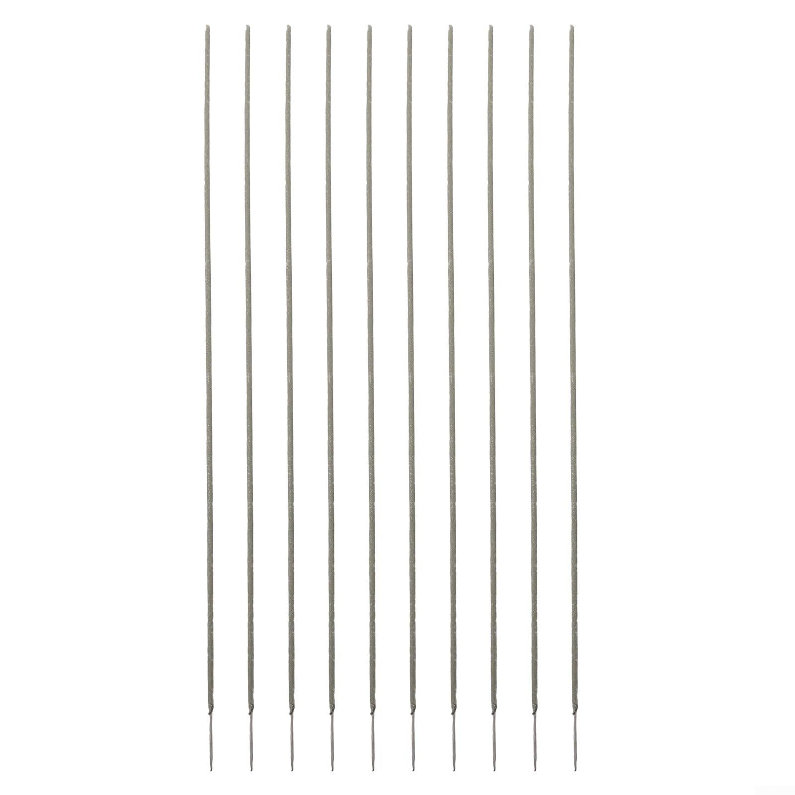 Paquete de 10 electrodos de soldadura A102 E308-16 para acero inoxidable, 2,0 mm – 4,0 mm, para acero 304, 302, para 301, 201 y 202, kit de soldadura AC/DC (1,0 mm)