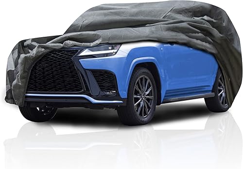 Funda de automóvil de 5 capas para Lexus LX600 2022-2024 SUV de 4 puertas, ajuste semi personalizado, cobertura completa, contaminación, polvo, sol,