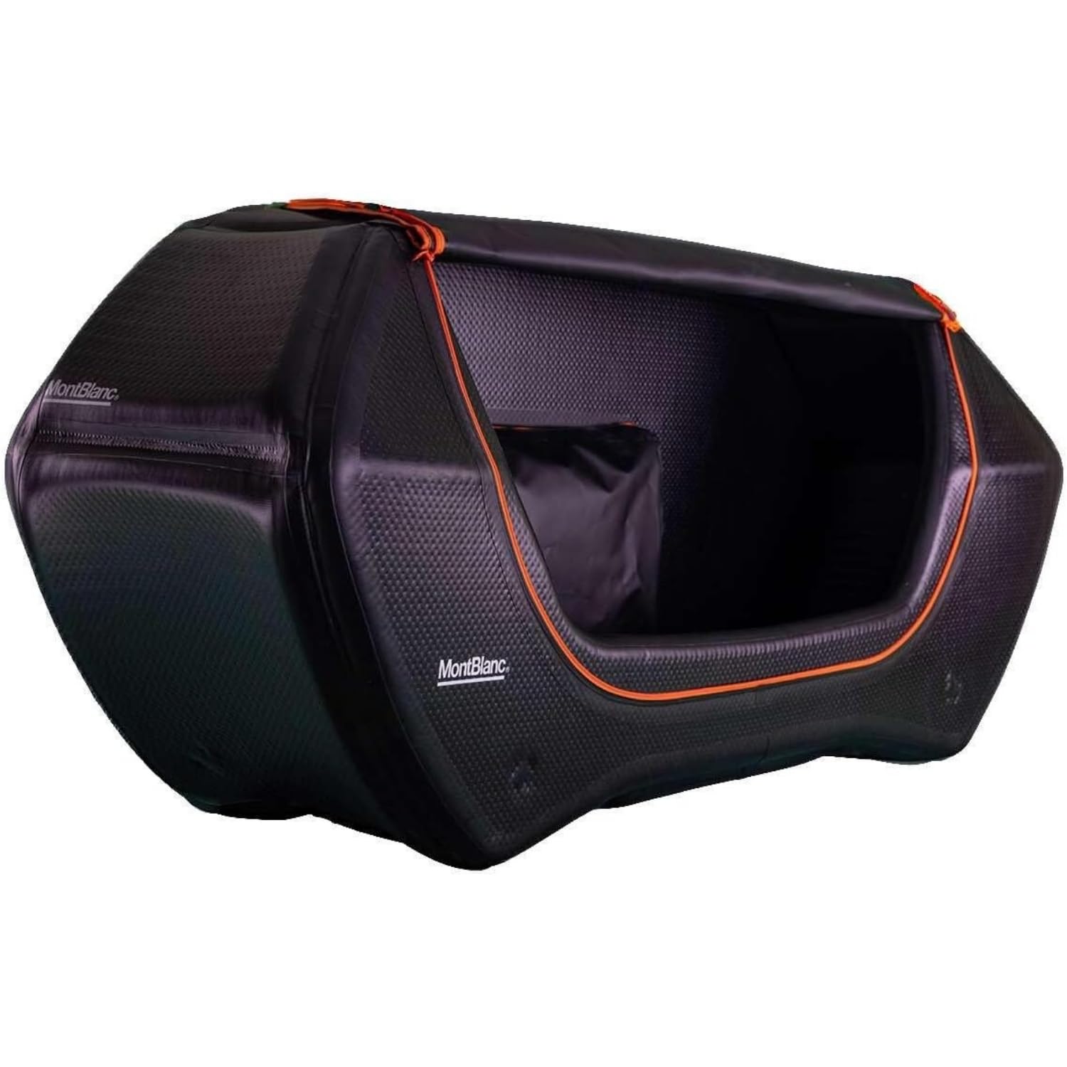 Mont Blanc Cofre de Enganche Hinchable Senja - 76 a 300 L, Carga 48 kg | Cofre trasero sobre enganche, compatible con portabicicletas. Impermeable, dropstitch, 76 a 300 litros, carga 48 kg.