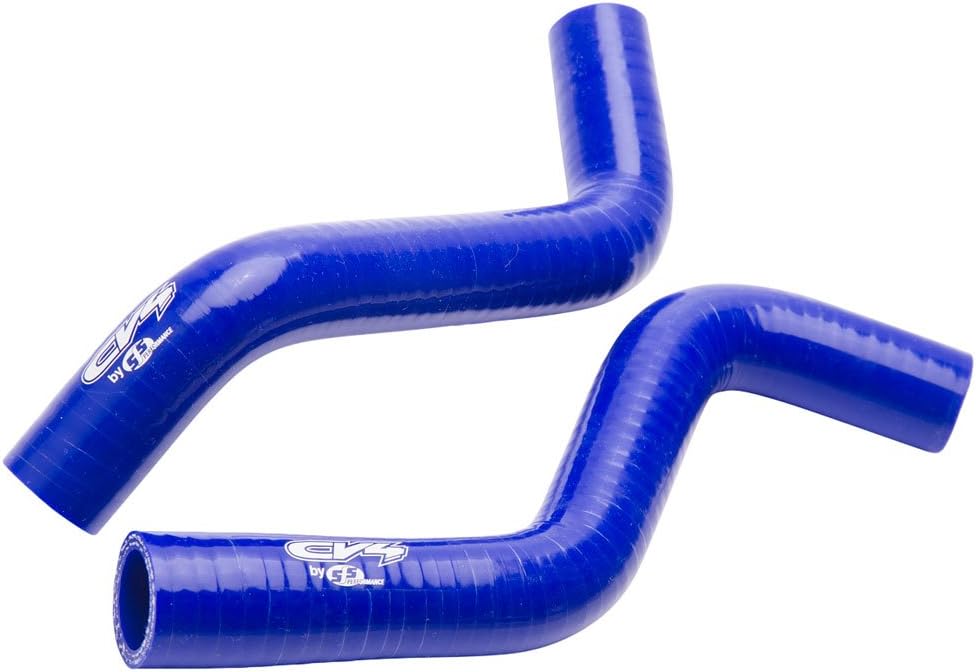 CV4 Radiator Hose Kit Blue for Yamaha YFZ450R 2014-2018