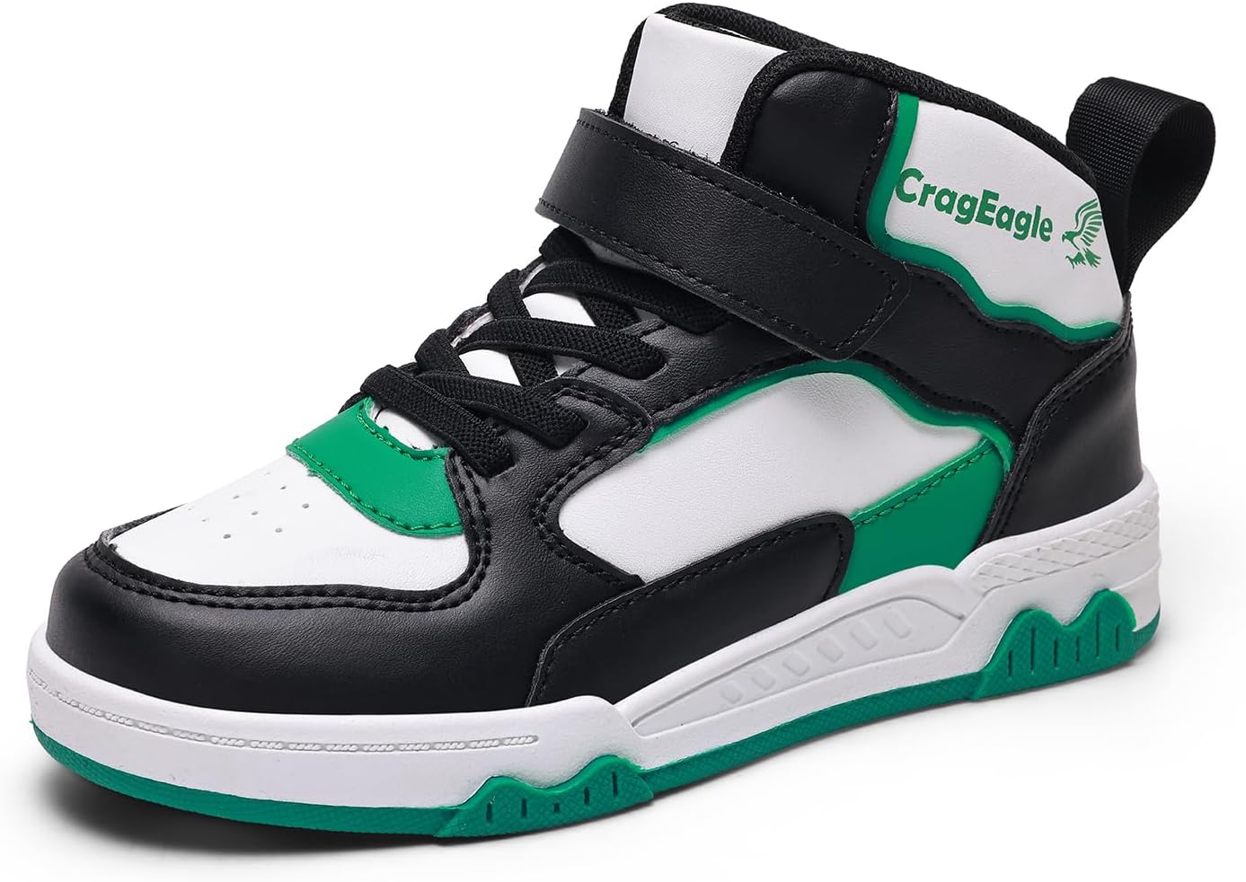 Kids Sneakers for Boys Girls High Top Skate Shoes Unisex-Child Casual Shoes Lightweight Breathable Non-Slip Athletic Boys Fashion Shoes