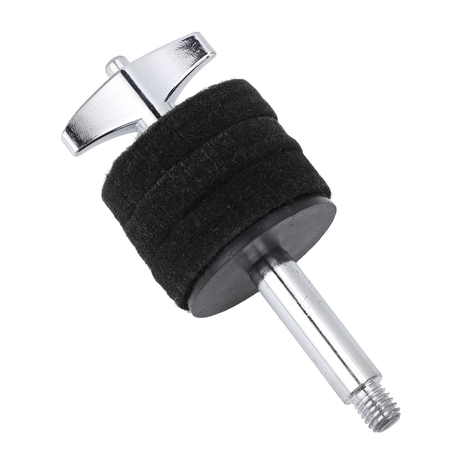 Support de Cymbale à Eau en Feutre D'aluminium, Empileur de Cymbales, Support pour Kit de Batterie (Noir)
