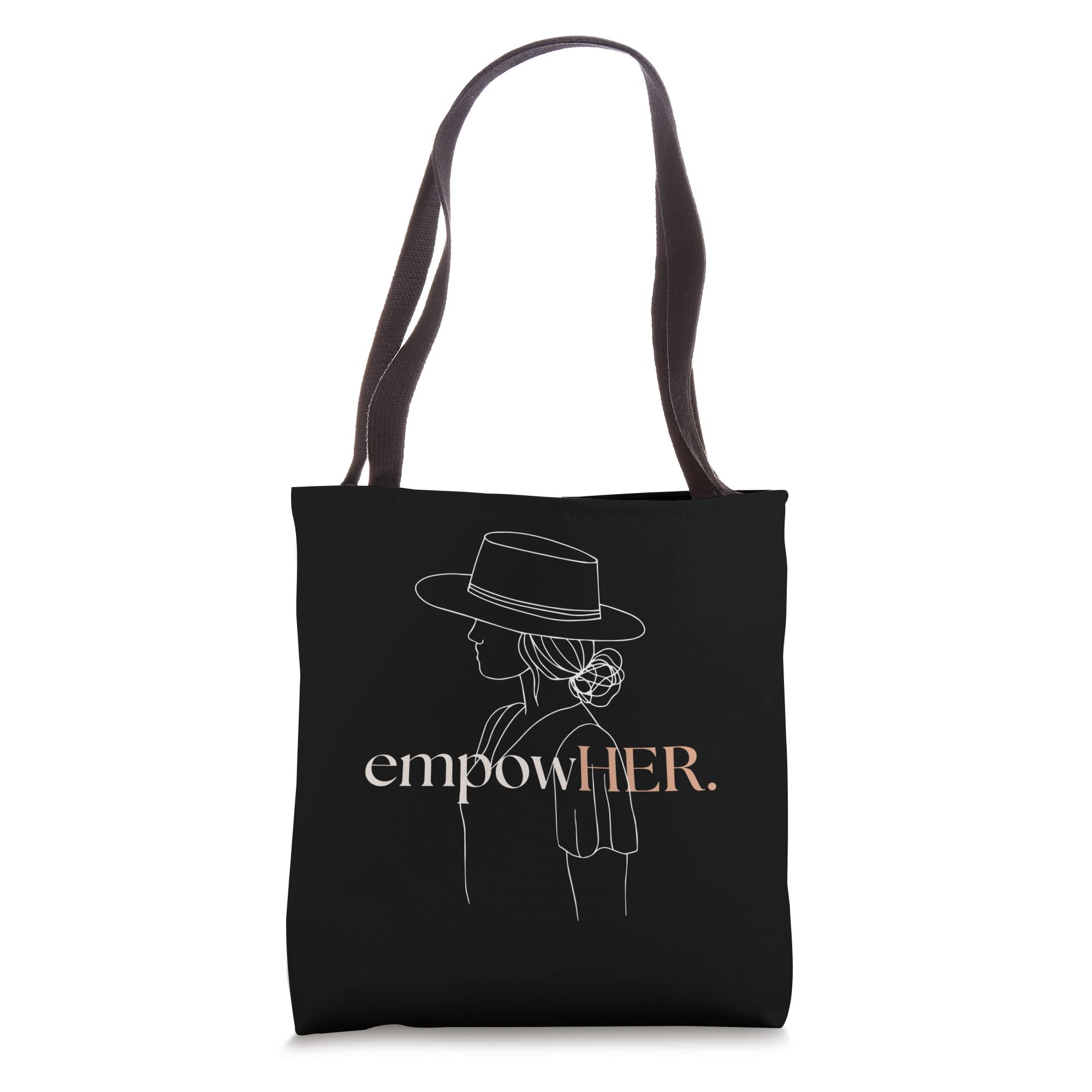 Swift WellnessEmpowHER women empowerment inspirational graphic quote girl Tote Bag