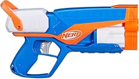 Nerf N Series Agility - Lançador em plástico azul e laranja com 12 dardos Nerf N1 (compatíveis apenas com lançadores N Series), para crianças a partir de 8 anos