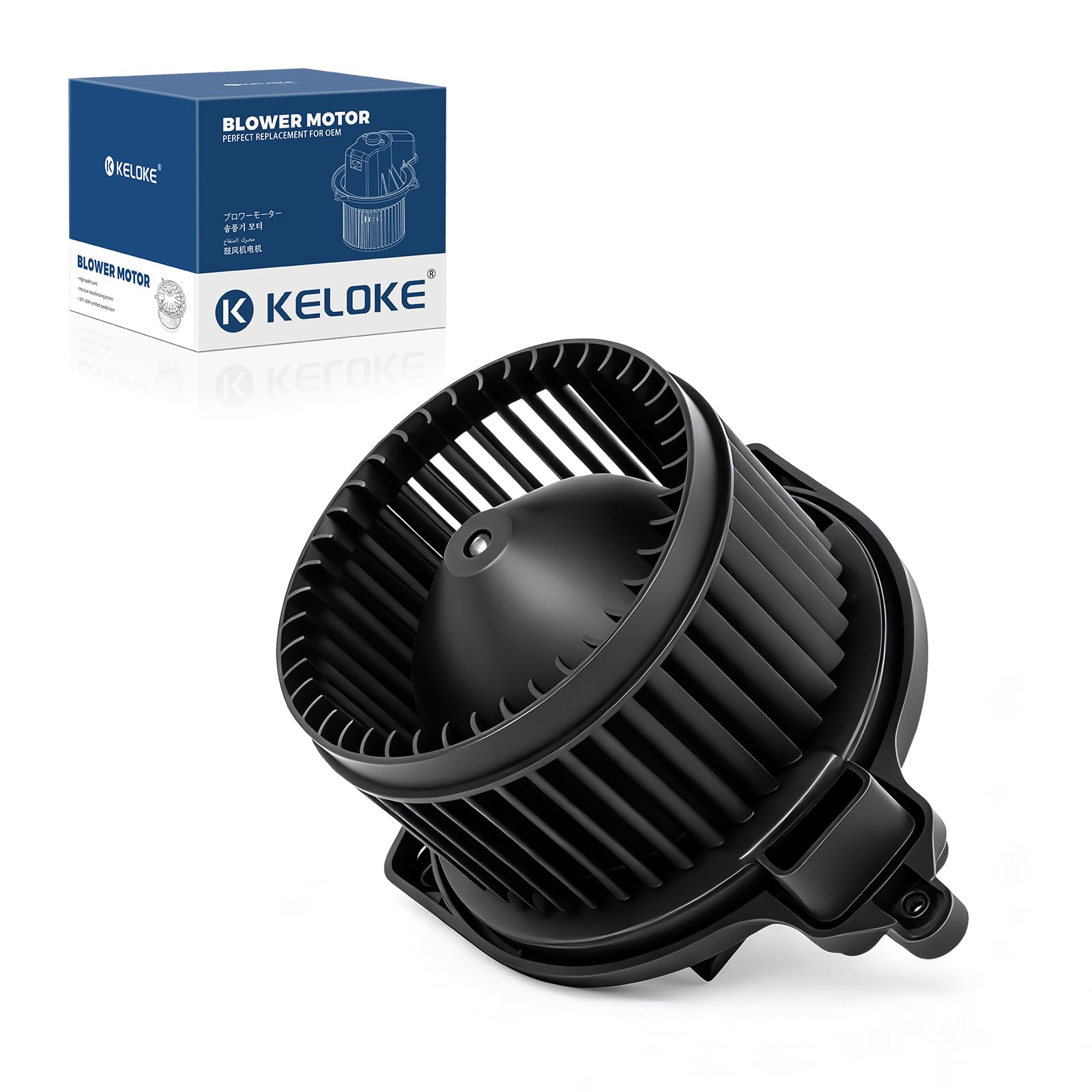 KELOKE Front HVAC Heater Blower Motor Compatible with Toyota | Tacoma 2005-2015, with Fan Cage, Replace# 700188 87103-04043