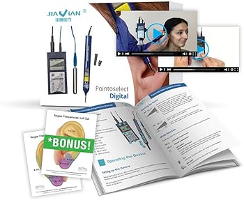 Acupuncture Point Detection and Treatment Electronic Stimulator