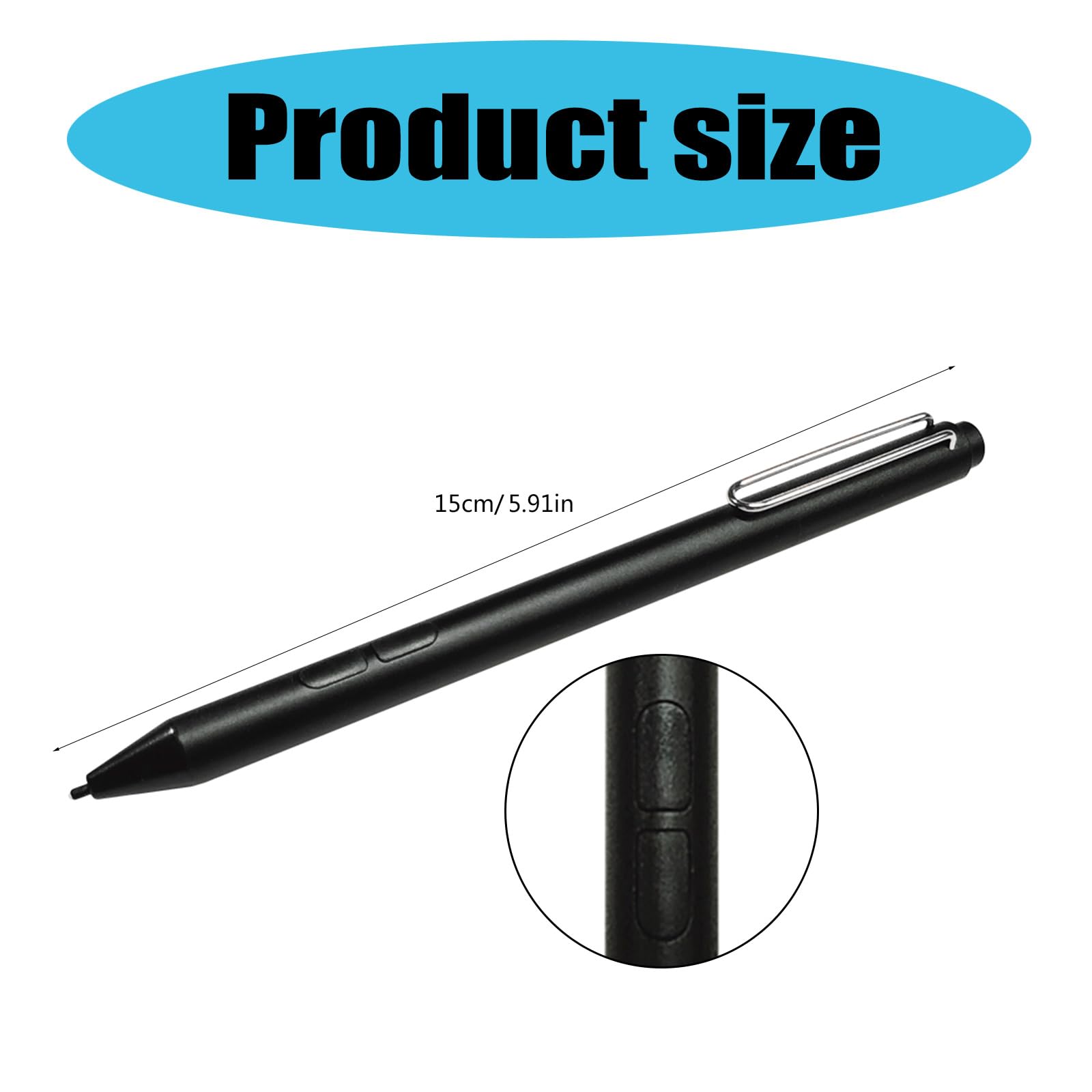 Penna stilo ABS Touch Pen Compatibile per Pocket 3 Notebook Touch Dispositivi Schermo Penna Accessorio di Scrittura