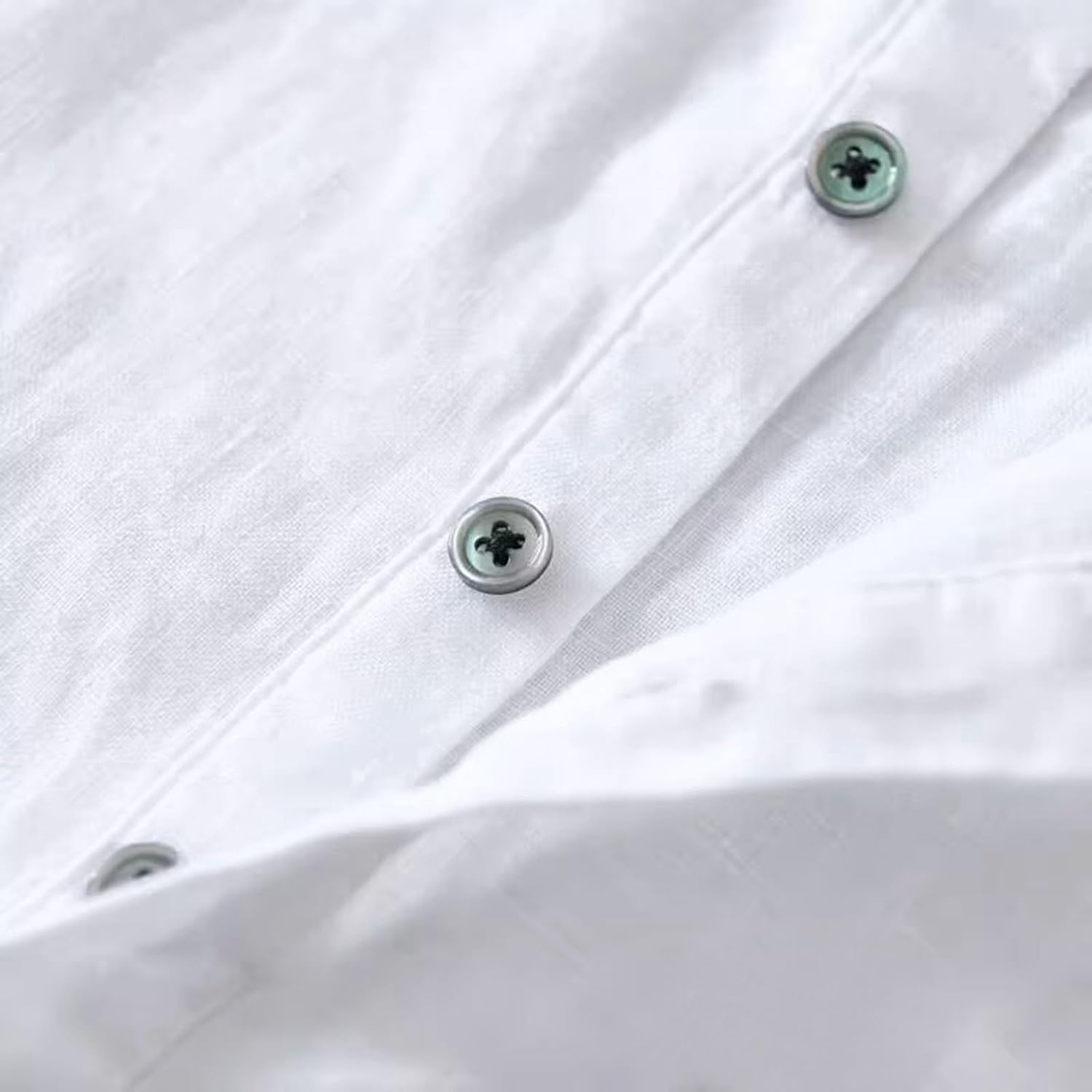 Men’s Henley Shirt Short Sleeve Button Down Tee Lightweight Breathable Casual Shirts Summer Beach Loose Fit Top