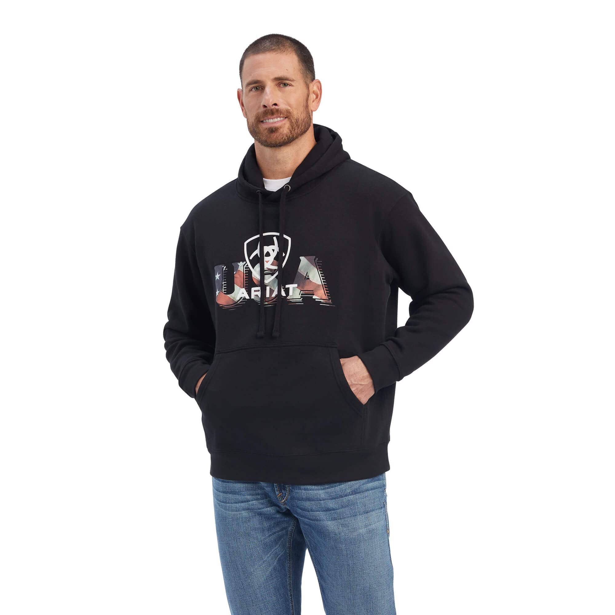 ARIATMen's USA Proud Sweatshirt Sweater